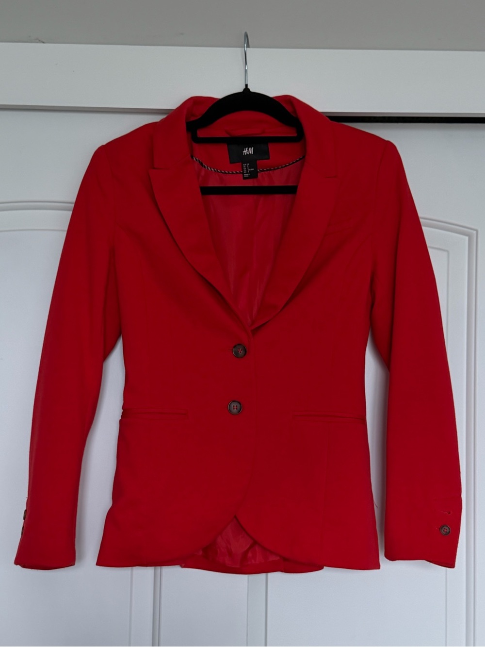 Red blazer